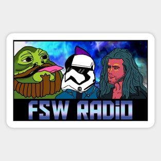 FSW RADIO Sticker